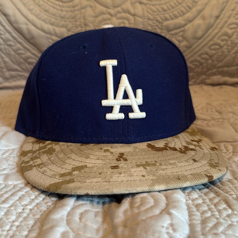 Los Angeles Dodgers military edition hat